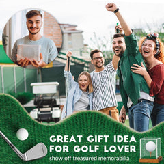 Gift-ready golf ball case ideal for golf lovers and sports fans