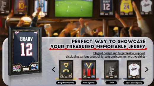 Preserve Your Sports Memories: Why the JupDec Jersey Frame Display Case Is a Must-Have for Fans