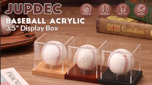 Preserve Every Pitch: Find the Perfect Baseball Display Case from JupDec